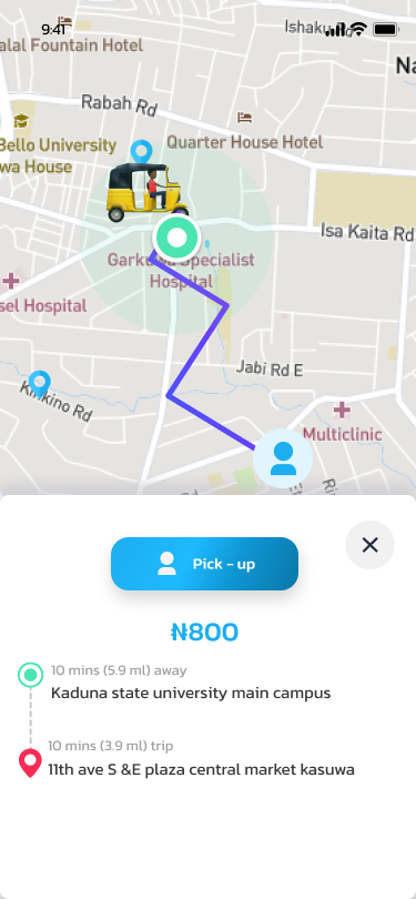 City Ride Driver